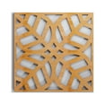 thumbnail image 1 of Ekena Millwork 11 3/8"W x 11 3/8"H x 3/8"T Small Garland Decorative Fretwork Wood Wall Panels, Alder, 1 of 3