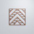 thumbnail image 1 of Ekena Millwork 11 3/8"W x 11 3/8"H x 3/8"T Small Gilcrest Decorative Fretwork Wood Wall Panels, Wood (Paint Grade), 1 of 3
