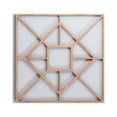 thumbnail image 1 of Ekena Millwork 11 3/8"W x 11 3/8"H x 3/8"T Small Jamestown Decorative Fretwork Wood Wall Panels, Cherry, 1 of 2