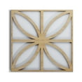 thumbnail image 1 of Ekena Millwork 11 3/8"W x 11 3/8"H x 3/8"T Small Swansea Decorative Fretwork Wood Wall Panels, Hickory, 1 of 2