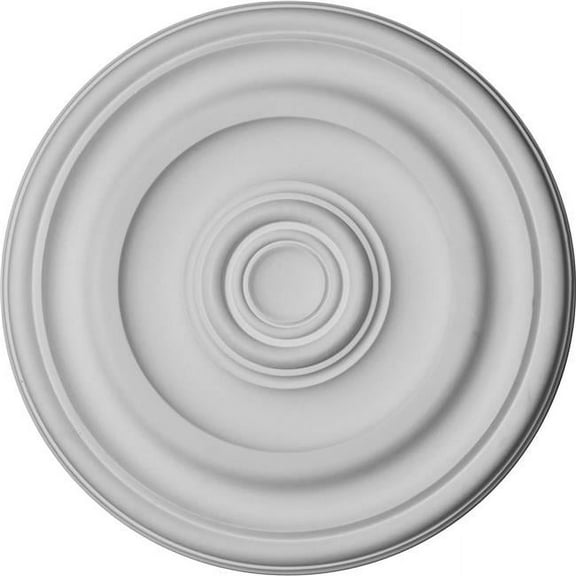 Ekena Millwork 11 7/8"OD x 1 1/4"P Kepler Traditional Ceiling Medallion (For Canopies up to 2 5/8")