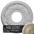 thumbnail image 1 of Ekena Millwork 11 7/8"OD x 3 5/8"ID x 7/8"P Helene Ceiling Medallion (Fits Canopies up to 5 1/4"), Hand-Painted Gobi Desert, 1 of 5