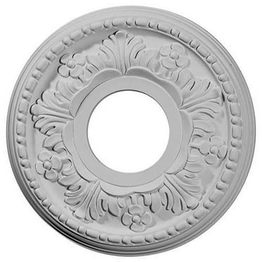 Ekena Millwork 11 7/8"OD x 3 5/8"ID x 7/8"P Helene Ceiling Medallion (Fits Canopies up to 5 1/4")