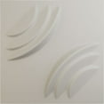 thumbnail image 1 of Ekena Millwork 11 7/8"W x 11 7/8"H Artisan EnduraWall Decorative 3D Wall Panel, UltraCover Satin Blossom White (Covers 0.98 Sq. Ft.), 1 of 6