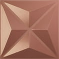 thumbnail image 1 of Ekena Millwork 11 7/8"W x 11 7/8"H Kent EnduraWall Decorative 3D Wall Panel, Universal Pearl Metallic Champagne Pink (Covers 0.98 Sq. Ft.), 1 of 6