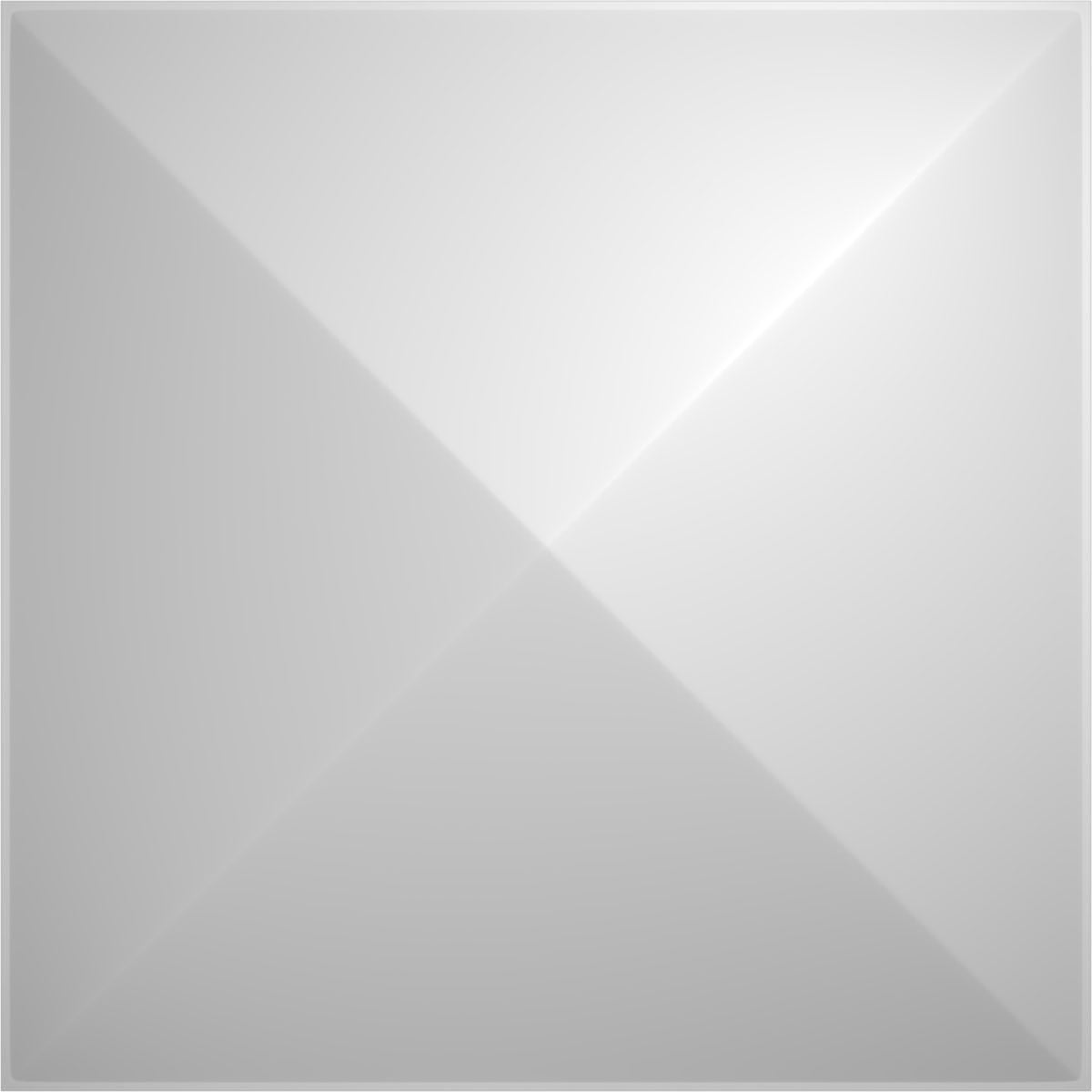 White Textured 3D PVC Wall Panels 12-Pack