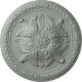 thumbnail image 1 of 11 3/4"OD x 3/8"P Stockport Ceiling Medallion, 1 of 11
