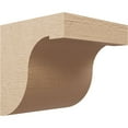 thumbnail image 1 of 11"W x 11"D x 11"H Wide Del Monte Rough Cedar Woodgrain TimberThane Corbel, Primed Tan, 1 of 6