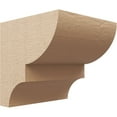 thumbnail image 1 of 11"W x 11"D x 11"H Wide Ridgewood Rough Cedar Woodgrain TimberThane Corbel, Primed Tan, 1 of 6