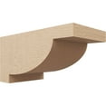 thumbnail image 1 of 11"W x 22"D x 11"H Wide Alpine Rough Cedar Woodgrain TimberThane Corbel, Primed Tan, 1 of 6