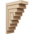 thumbnail image 1 of 11"W x 22"D x 33"H Classic Landon Rough Cedar Woodgrain TimberThane Corbel, Primed Tan, 1 of 6