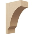 thumbnail image 1 of 11"W x 22"D x 33"H Classic Moab Rough Cedar Woodgrain TimberThane Corbel, Primed Tan, 1 of 6