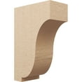 thumbnail image 1 of 11"W x 22"D x 33"H Classic Van Buren Rough Cedar Woodgrain TimberThane Corbel, Primed Tan, 1 of 6