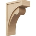 thumbnail image 1 of 11"W x 22"D x 33"H Classic Viola Rough Cedar Woodgrain TimberThane Corbel, Primed Tan, 1 of 6