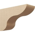 thumbnail image 1 of 11"W x 33"D x 22"H Classic Carmel Rough Cedar Woodgrain TimberThane Corbel, Primed Tan, 1 of 6