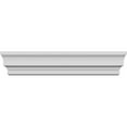 thumbnail image 1 of Ekena Millwork 112" Bottom Width x 115 3/4" Top Width x 7 1/8"H x 5/8"P Stockport Crosshead, 1 of 24