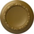 thumbnail image 1 of Ekena Millwork 12 1/2"OD x 1 1/2"P Carlsbad Ceiling Medallion (Fits Canopies up to 7 7/8"), Hand-Painted Gold, 1 of 7