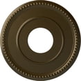 thumbnail image 1 of Ekena Millwork 12 1/2"OD x 3 7/8"ID x 3/4"P Bradford Ceiling Medallion (Fits Canopies up to 6 5/8"), Hand-Painted Brass, 1 of 6