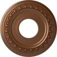thumbnail image 1 of Ekena Millwork 12 1/4"OD x 4"ID x 1 1/8"P Jackson Ceiling Medallion (Fits Canopies up to 7 3/8"), Hand-Painted Polished Copper, 1 of 8