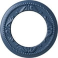 thumbnail image 1 of Ekena Millwork 12 1/4"OD x 7 1/2"ID x 7/8"P Roped Medway Ceiling Medallion (Fits Canopies up to 7 1/2"), Hand-Painted Americana, 1 of 6