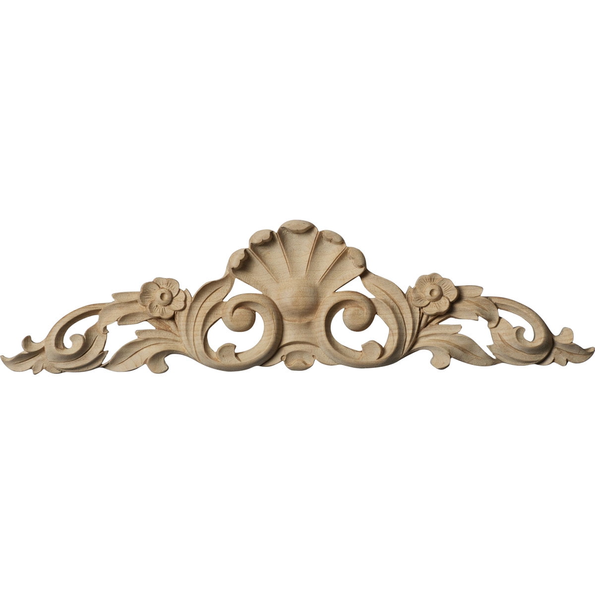 Ekena Millwork 12 1/4"W x 3 1/4"H x 5/8"D Small Farmingdale Center with