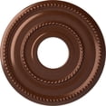 thumbnail image 1 of Ekena Millwork 12 1/8"OD x 3 5/8"ID x 3/4"P Valeriano Ceiling Medallion (Fits Canopies up to 6 1/4"), Hand-Painted Copper Penny, 1 of 6