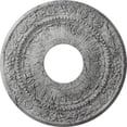 thumbnail image 1 of Ekena Millwork 12 1/8"OD x 3 5/8"ID x 7/8"P Nadia Ceiling Medallion (Fits Canopies up to 4 7/8"), Hand-Painted Ultra Pure White Crackle, 1 of 8