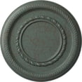 thumbnail image 1 of Ekena Millwork 12 5/8"OD x 1 1/8"P Federal Roped Small Ceiling Medallion (Fits Canopies up to 6"), Hand-Painted Cloud Burst Crackle, 1 of 7
