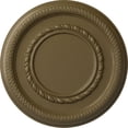 thumbnail image 1 of Ekena Millwork 12 5/8"OD x 1 1/8"P Federal Roped Small Ceiling Medallion (Fits Canopies up to 6"), Hand-Painted Mississippi Mud, 1 of 7