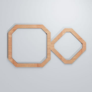 Ekena Millwork 12 5/8"W x 7 3/8"H x 1/4"T Extra Small Lockhart Decorative Fretwork Wood Wall Panels, Cherry