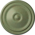thumbnail image 1 of Ekena Millwork 12"OD x 1 3/4"P Reece Ceiling Medallion (Fits Canopies up to 2 3/8"), Hand-Painted Cloud Burst Crackle, 1 of 6