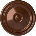 thumbnail image 1 of Ekena Millwork 12"OD x 1 3/4"P Reece Ceiling Medallion (Fits Canopies up to 2 3/8"), Hand-Painted Copper Penny, 1 of 6