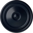 thumbnail image 1 of Ekena Millwork 12"OD x 1 3/4"P Reece Ceiling Medallion (Fits Canopies up to 2 3/8"), Hand-Painted Midnight Dream, 1 of 6