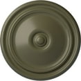 thumbnail image 1 of Ekena Millwork 12"OD x 1 3/4"P Reece Ceiling Medallion (Fits Canopies up to 2 3/8"), Hand-Painted Painted Turtle, 1 of 6