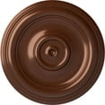 thumbnail image 1 of Ekena Millwork 12"OD x 1"P Traditional Ceiling Medallion (Fits Canopies up to 2 3/4"), Hand-Painted Copper Penny, 1 of 6