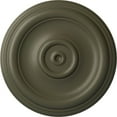thumbnail image 1 of Ekena Millwork 12"OD x 1"P Traditional Ceiling Medallion (Fits Canopies up to 2 3/4"), Hand-Painted Witch Hazel, 1 of 6