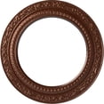 thumbnail image 1 of Ekena Millwork 12"OD x 8"ID x 1/2"P Andrea Ceiling Medallion (Fits Canopies up to 8"), Hand-Painted Copper Penny, 1 of 6