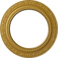 thumbnail image 1 of Ekena Millwork 12"OD x 8"ID x 1/2"P Andrea Ceiling Medallion (Fits Canopies up to 8"), Hand-Painted Iridescent Gold, 1 of 6