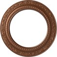 thumbnail image 1 of Ekena Millwork 12"OD x 8"ID x 1/2"P Andrea Ceiling Medallion (Fits Canopies up to 8"), Hand-Painted Polished Copper, 1 of 6
