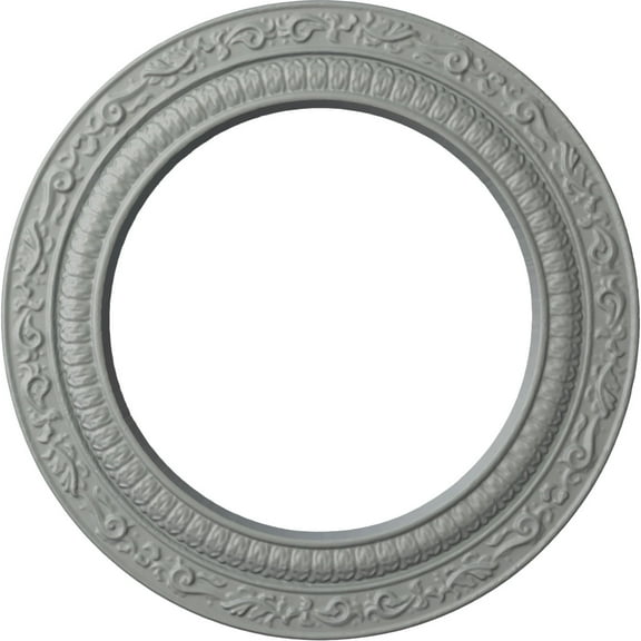 Ekena Millwork 12"OD x 8"ID x 1/2"P Andrea Ceiling Medallion (Fits Canopies up to 8")