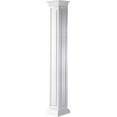 thumbnail image 1 of Ekena Millwork 12"W x 04'H Craftsman Classic Square Non-Tapered, Raised Panel Column, Prairie Capital & Prairie Base, 1 of 6