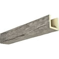 thumbnail image 1 of Ekena Millwork 12"W x 10"H x 10'L 3-Sided (U-beam) Riverwood Endurathane Faux Wood Ceiling Beam, Burnished Pine, 1 of 3