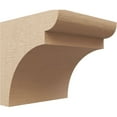thumbnail image 1 of 12"W x 12"D x 12"H Wide Yorktown Rough Cedar Woodgrain TimberThane Corbel, Primed Tan, 1 of 6
