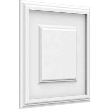 Ekena Millwork 12"W x 12"H x 5/8"P Legacy Raised Panel Decorative Wall Panel