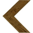 thumbnail image 1 of Ekena Millwork 12"W x 14"H x 3/4"D Vintage Farmhouse 3 1/2" Chevron, Barnwood Decor Collection, Natural Barnwood, 1 of 18