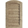 thumbnail image 1 of Ekena Millwork 12"W x 18"H Timberthane Rough Sawn Arch Top Faux Wood Non-Functional Gable Vent, Primed Tan, 1 of 5