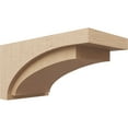 thumbnail image 1 of 12"W x 24"D x 12"H Wide Rivera Rough Cedar Woodgrain TimberThane Corbel, Primed Tan, 1 of 6