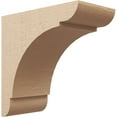 thumbnail image 1 of 12"W x 24"D x 24"H Classic Olympic Rough Cedar Woodgrain TimberThane Corbel, Primed Tan, 1 of 6