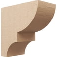 thumbnail image 1 of 12"W x 24"D x 24"H Classic Ridgewood Rough Cedar Woodgrain TimberThane Corbel, Primed Tan, 1 of 6