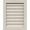 thumbnail image 1 of Ekena Millwork 12"W x 28"H Rectangle Gable Vent (17"W x 33"H Frame Size): Primed, Non-Functional, Smooth Pine Gable Vent w/ Decorative Face Frame, 1 of 6
